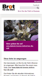 Mobile Screenshot of bremen.brot-fuer-die-welt.de