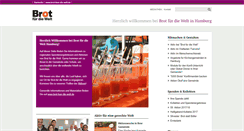 Desktop Screenshot of hamburg.brot-fuer-die-welt.de